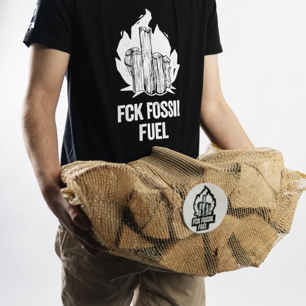 T-shirt, Fck fossil, Czarna 1